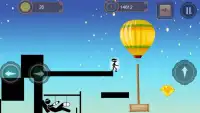 Plataforma Stickman Parkour - Lucha Screen Shot 6