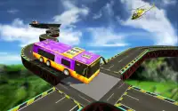 super-heróis ônibus offroad: Stunts simulador Screen Shot 4