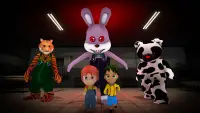 Bunny Playhouse: Neighbours from Hell Hunted House Screen Shot 1