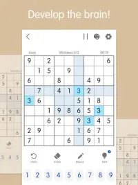 Sudoku: Puzzle Logika Numbers Screen Shot 1
