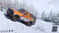 Offroad Mud Truck Driving: Snow Game 2021 Screen Shot 3