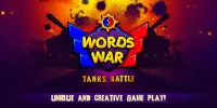 Words War - Tanks battle Screen Shot 0