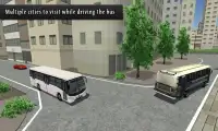 قيادة السيارات مدينة الباص3D Screen Shot 3