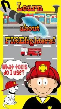 Fireman Kids Games Free Screen Shot 1