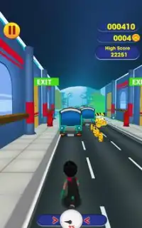 Titans Go Bus & Subway 3D Screen Shot 0