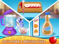 School Lunchbox - Food Chef Cooking Game Screen Shot 4