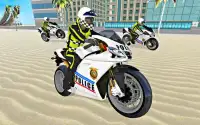 Police Bike Driving Simulator Screen Shot 0