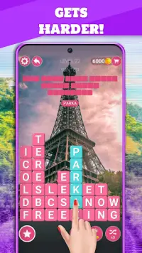Word Cube - Super Fun Word Game Screen Shot 1
