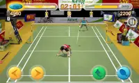 Badminton King 3D Screen Shot 1
