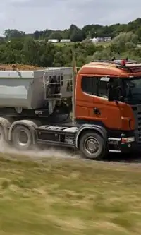 Игра Пазл Scania Truck Screen Shot 0