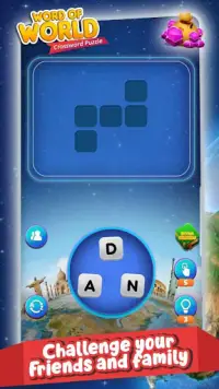 Word of World - Crossword Puzzle Game Free Screen Shot 4