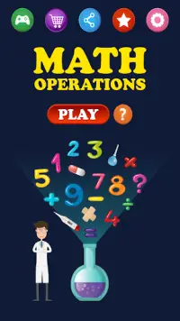 Math Operations - Brain Challenge for kids Screen Shot 0