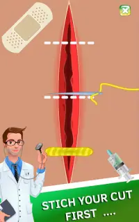 Da tay Doctor Trò chơi: Phẫu thuật Bệnh viện Games Screen Shot 3