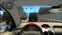 3D Sports Car Driving In City Screen Shot 0