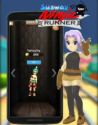 Subway Ninja Runner Go! Screen Shot 5