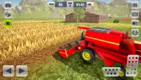 Panen Traktor Tanah pertanian Simulator Screen Shot 2