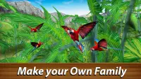 Wild Parrot Survival - simulador de la jungla! Screen Shot 6