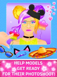 Candy Makeover Games for Girls. Hair and makeup Screen Shot 3