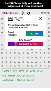 Super Word Search Game Puzzle Screen Shot 11