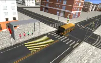 Школа водитель автобуса 3D Screen Shot 3