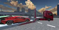 3D Car Transporter : City Sim Screen Shot 4