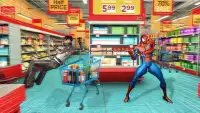 Superhero Supermarket Robbery Crime Mad City Mafia Screen Shot 4