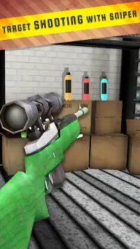 Incredible Impossible Bottle Gun Shoot 3D Screen Shot 1