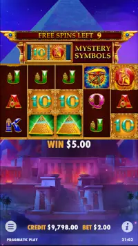 Mysterious Egypt Slot Casino Screen Shot 3