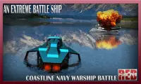 Coastline Navy Warship Battle Armed Ship Simulator Screen Shot 0