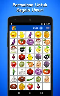 Permainan Memori bagi Anak-Anak – Buah & Sayur Screen Shot 2