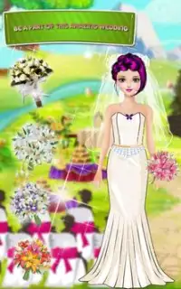 royal princess wedding dress up: game for girl Screen Shot 0