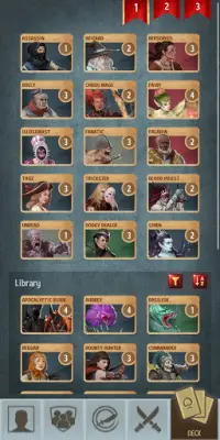 Crimson Company - fair duelling card game (Beta) Screen Shot 2