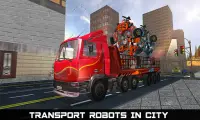 Caminhão do transporte Robot C Screen Shot 0