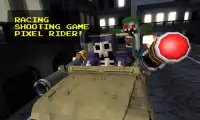 Pixel Rider - Zombie Shooter Screen Shot 0