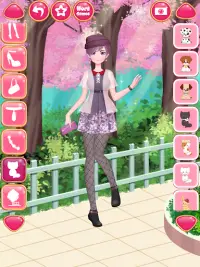 Anime Girls Dress up Games Screen Shot 20