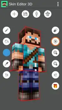 Skin 3D For Minecraft Screen Shot 3