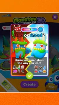 Monster 3D Maker: Model and play Screen Shot 3