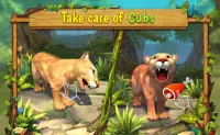 Mountain Lion Family Sim : Ani Screen Shot 1