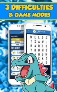 Pokemon Word Search Screen Shot 10