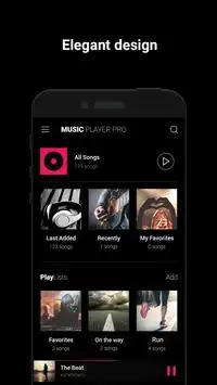 Music Player Pro-Free music Screen Shot 0