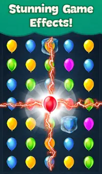 Balloon Pop Game 2021 - Balloon Match 3 Games Free Screen Shot 4