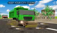 Sweeper Truck: City Roads Screen Shot 17