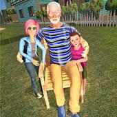 Happy Grandpa Simulator Virtual Family
