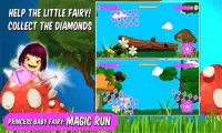 Princess Baby Fairy: Magic Run Screen Shot 0