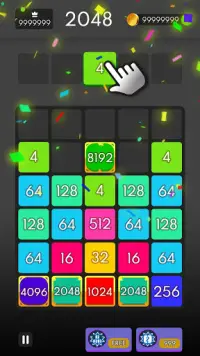 NumDrop: Fun & Free 2048 Block Number Puzzle Games Screen Shot 4