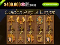 Golden Age of Egypt Slots - Freier Spielautomat Screen Shot 8