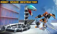 Robot Snake Anaconda Transform City Battle Attack Screen Shot 2