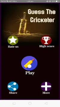 Cricketer quiz game: Cricket game trivia Screen Shot 3