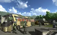 Army Coach Bus Driver 18 - Soldier Transport Duty Screen Shot 7