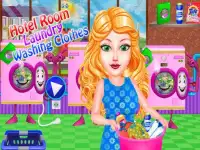 Hotel Room Cleaning Clothes - Girls Games Screen Shot 0